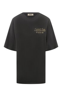 Хлопковая футболка MSGM