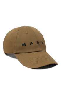Хлопковая бейсболка Marni