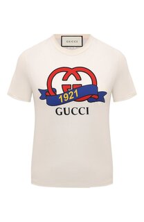 Хлопковая футболка Gucci