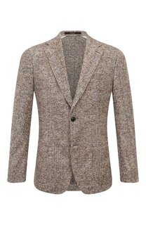 Пиджак из шерсти и хлопка Windsor