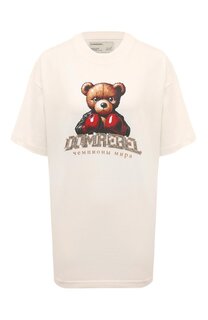 Хлопковая футболка DOMREBEL