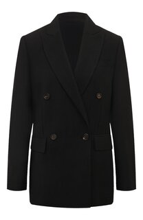 Жакет из вискозы и льна Brunello Cucinelli
