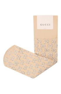 Носки с отделкой стразами Gucci