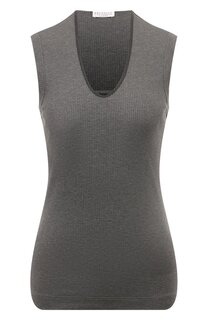 Хлопковый топ Brunello Cucinelli