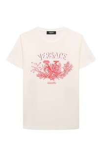 Хлопковая футболка Versace