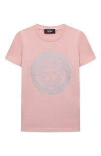 Хлопковая футболка Versace
