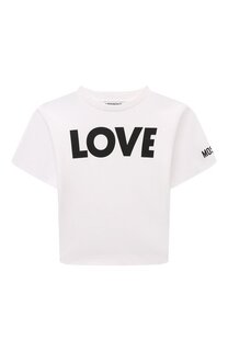 Хлопковая футболка Moschino