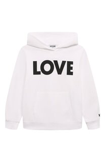 Хлопковое худи Moschino