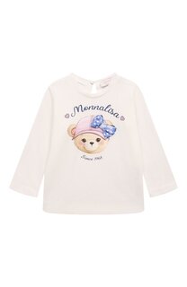 Хлопковый лонгслив Monnalisa