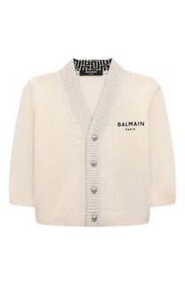 Кардиган из шерсти и кашемира Balmain