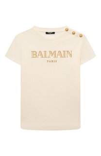 Хлопковая футболка Balmain
