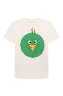 Хлопковая футболка Stella McCartney