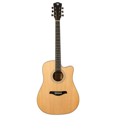 Акустические гитары ROCKDALE Aurora D7 C NAT Satin