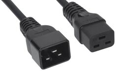 Шнур NTSS NTSS-PC19201 питания для БРП IEC 60320 C19 –  IEC 60320 C20, 3х1.0, 1.8 м, ГОСТ