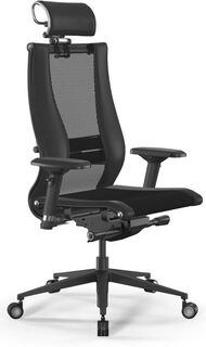Кресло офисное Metta z509220576 Samurai L2-16D - TS+Infinity /Kb09/Nb09/D04P/H2cL-3D(M26.B11.G24.W04), черное Метта