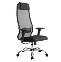 Кресло офисное Metta 11(MPRU) z312637120 подл.200/осн.003, черное Метта