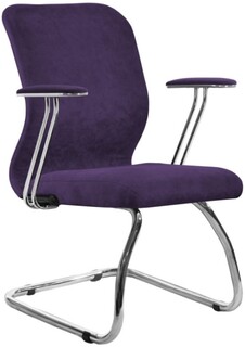 Кресло офисное Metta SU-Mr-4(Vivaldi) z313546001 подл.078/осн.007, сиреневое Метта