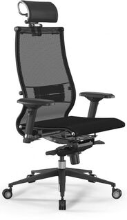 Кресло офисное Metta z252341184 Samurai L2-9D - TS /Kb00/Nb00/D04P/H2cL-3D(M06.B11.G21.W04), черное Метта