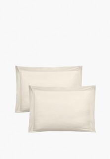 Комплект наволочек Bellehome Винсент Cream 50х70 2шт. страйп-сатин