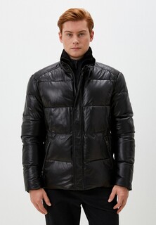 Куртка кожаная утепленная Al Franco 