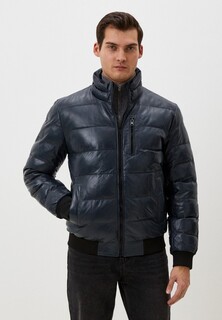 Куртка кожаная утепленная Urban Fashion for Men 