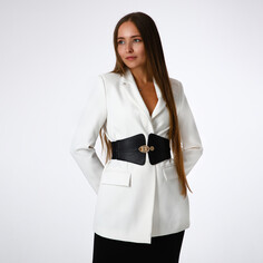 Корсет жен , иск кожа, черный NO Brand