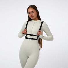 Портупея жен, иск кожа, черный NO Brand