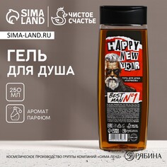 Новогодний гель для душа happy new year, 250 мл, аромат парфюма, новый год Чистое счастье