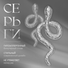 Серьги металл Queen Fair