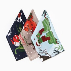 Набор полотенец Доляна