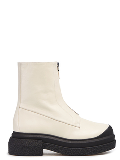 Ботинки из гладкой кожи с широкой подошвой Studio Ilana SL