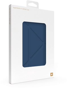 moonfish Чехол-книжка для iPad Pro 11 (2024), синий