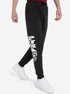 Брюки для мальчиков PUMA Basketball Blueprint, Черный