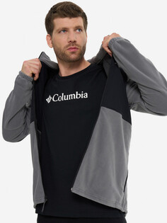 Джемпер флисовый мужской Columbia Sage Peak Full Zip Fleece, Серый