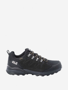 Полуботинки мужские Jack Wolfskin Refugio Texapore Low, Серый