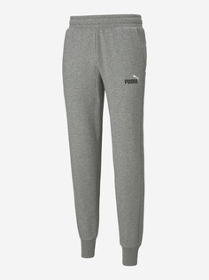 Брюки мужские ESS+ 2 Col Logo Pants M, Серый Puma