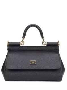 Сумка кожаная Sicily Dolce & Gabbana