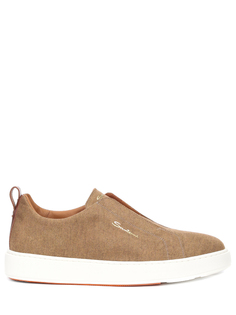 Кеды текстильные Santoni