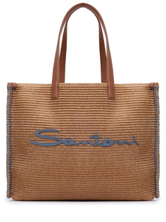 Сумка соломенная Santoni