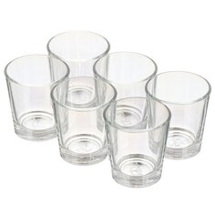 Рюмка 50 мл, стекло, 6 шт, Glasstar, Радуга 1, RN50