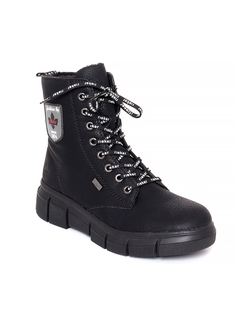 ботинки Ботинки Rieker женские зимние, размер 38, цвет черный, артикул X3410-00