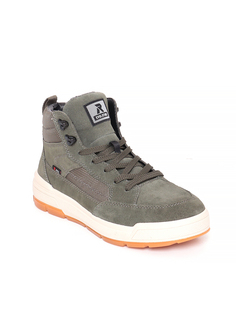 кроссовки Кроссовки Rieker мужские демисезонные, цвет зеленый, артикул U0069-54