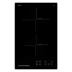 Варочные поверхности индукционные поверхность индукционная KUPPERSBERG ICO 302 30 см 2 конфорки черный