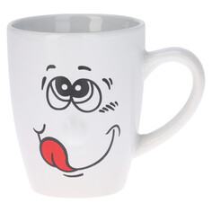 Кружки кружка KOOPMAN Smile 300мл керамика белая