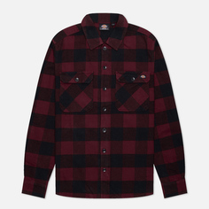 Мужская рубашка Dickies Sacramento, цвет бордовый