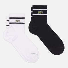 Комплект носков Lacoste 2-Pack Striped, цвет комбинированный