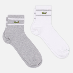 Комплект носков Lacoste 2-Pack Striped, цвет комбинированный