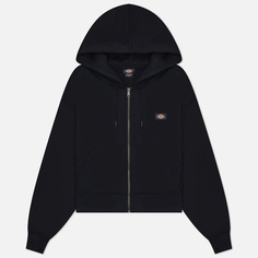 Женская толстовка Dickies Oakport Zip Hoodie, цвет чёрный