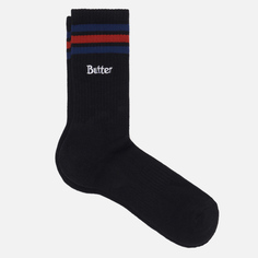 Носки Butter Goods Stripe, цвет чёрный