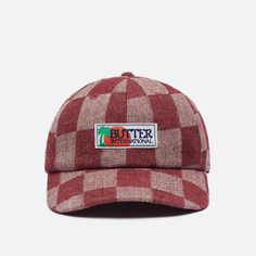 Кепка Butter Goods Vacation 6 Panel, цвет красный